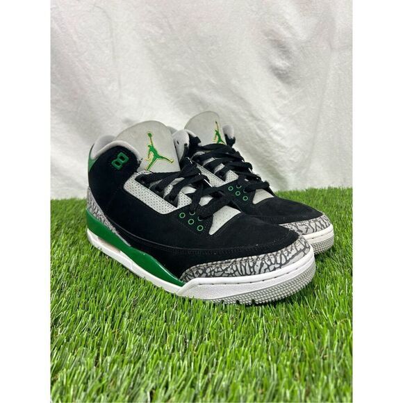 Size 9 - Jordan 3 Retro Mid‎ Pine Green OG ALL - Picture 1 of 8